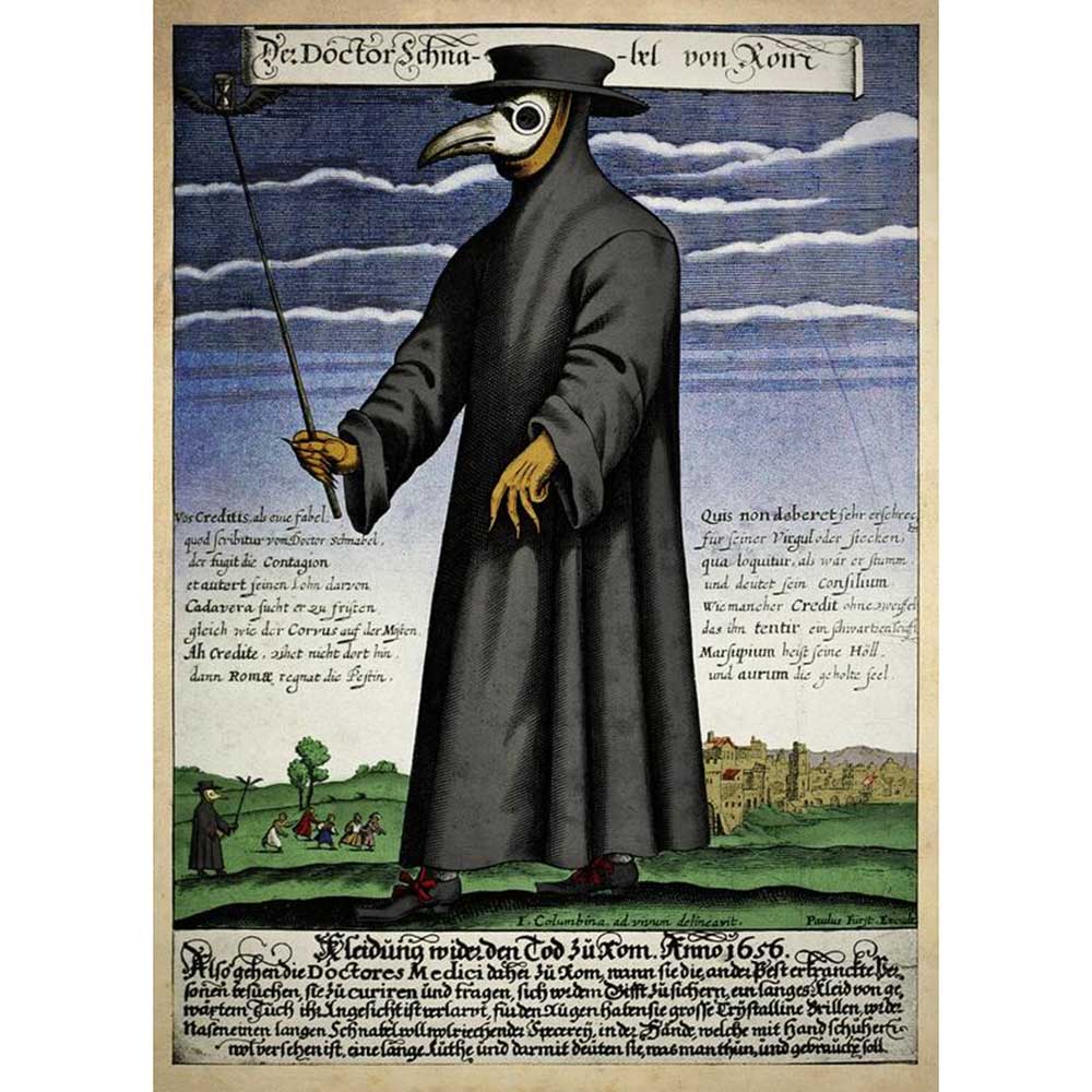 black plague doctors